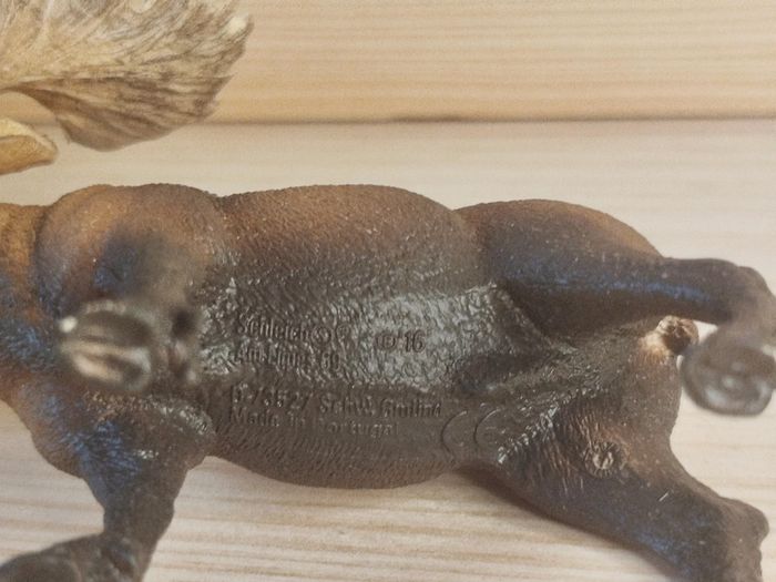 Schleich Élan caribou Figurine animal de la forêt - photo numéro 4