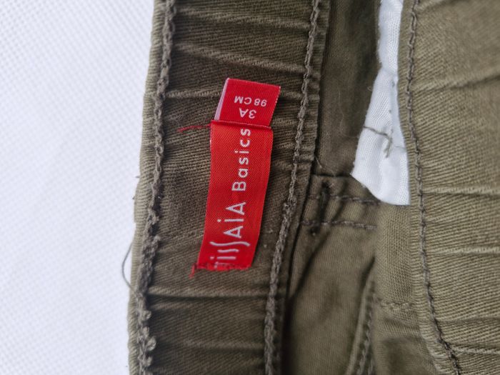 Jeans 3 ans Tissaia Kaki vert - photo numéro 3