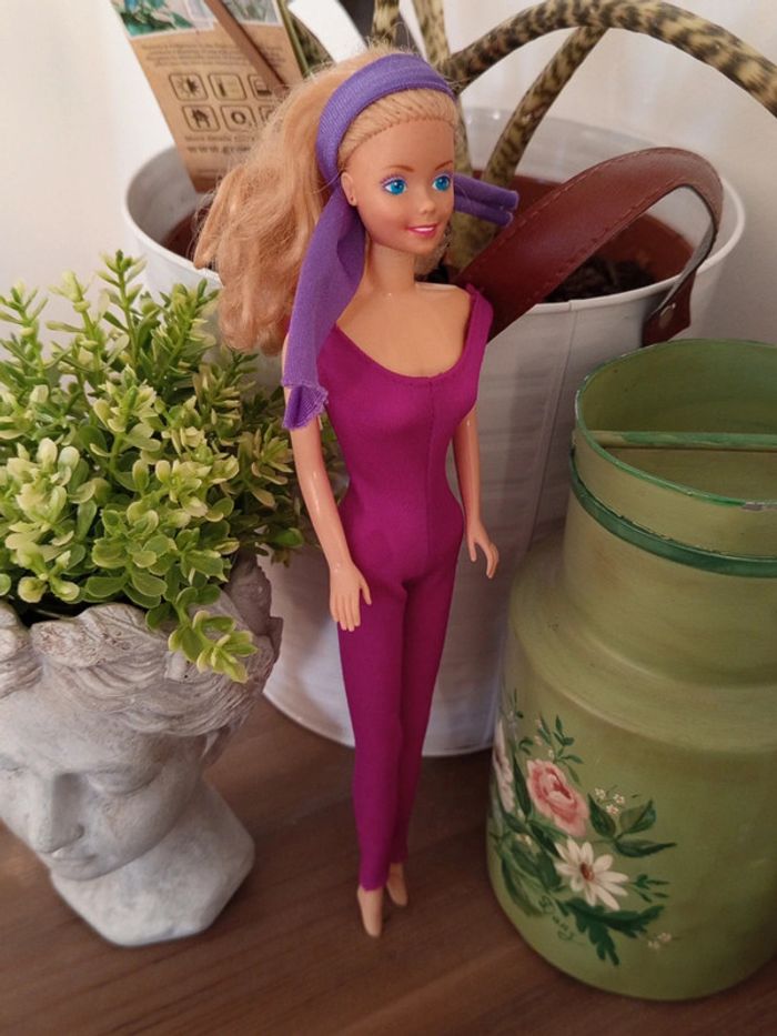 Barbie vintage tenue combi violette Super Dance 1982 - photo numéro 4