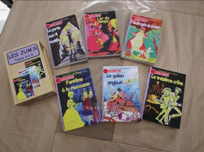 Lot de 6 livres Les Jum's Tome 1 à 6 dont 1 dédicacé