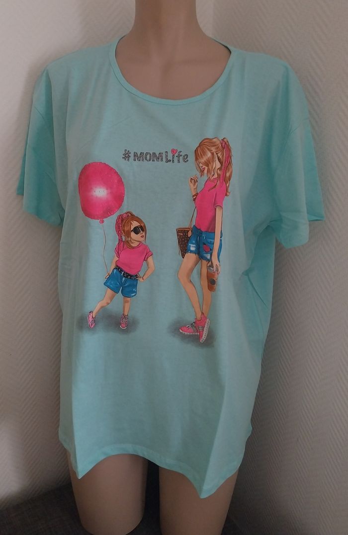 Tee-shirt coton.