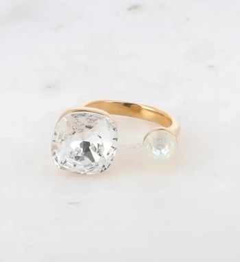 Bague cristaux de Swarovski