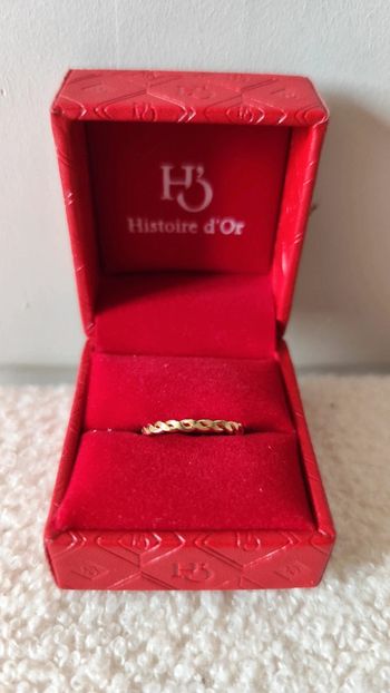 Bague dorée - 17mm (2 bagues dispos pour 2€ unitaire)