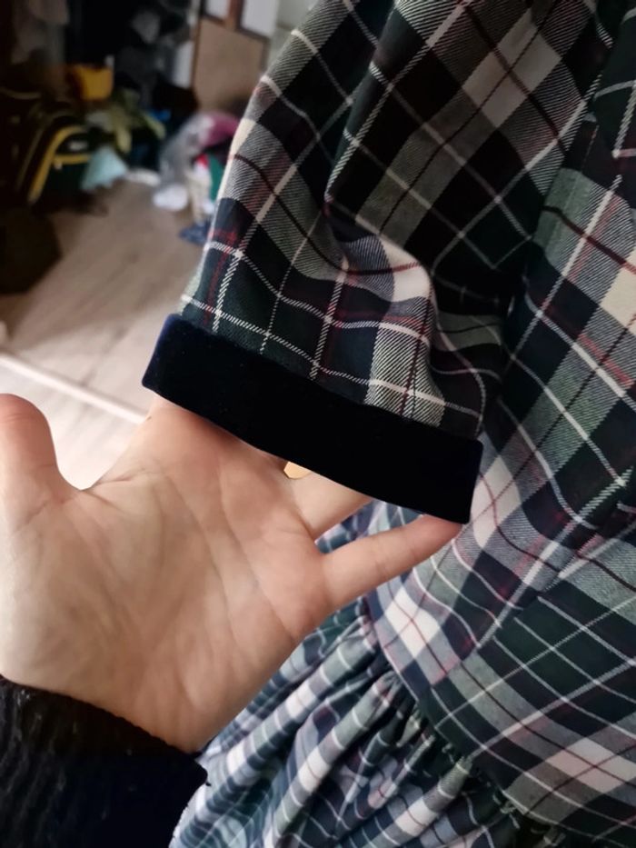 Superbe robe carreaux tartan collectif clothing taille 42 - photo numéro 3