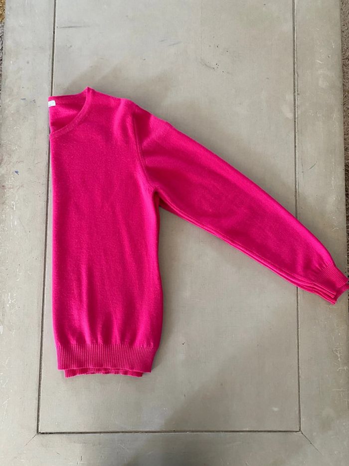 Pull en laine Sweet De Mazo framboise fuchsia taille XS / S - photo numéro 13