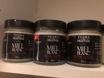 Lot 3 miels blanc du kirghistan