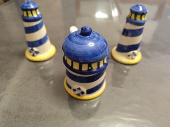 Salière poivrière pot moutarde marin