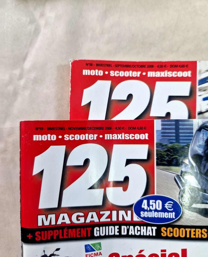 Bonjour , vend lot de 9 revue 125 magazine , moto , de 2004 à 2010 - photo numéro 9