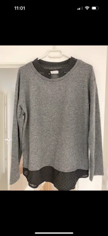 Pull gris promod