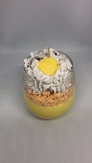 Bougie fait main 100 % naturelle