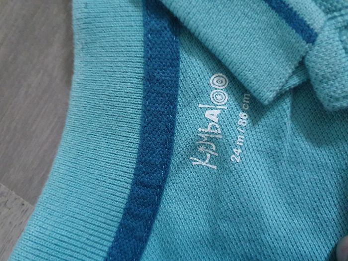 Maillot t-shirt polo 24mois garçon - photo numéro 3