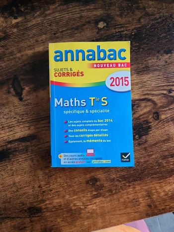 Livre : Annabac - Math terminale S