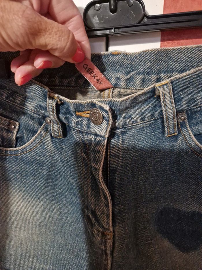 Short en jean - photo numéro 7