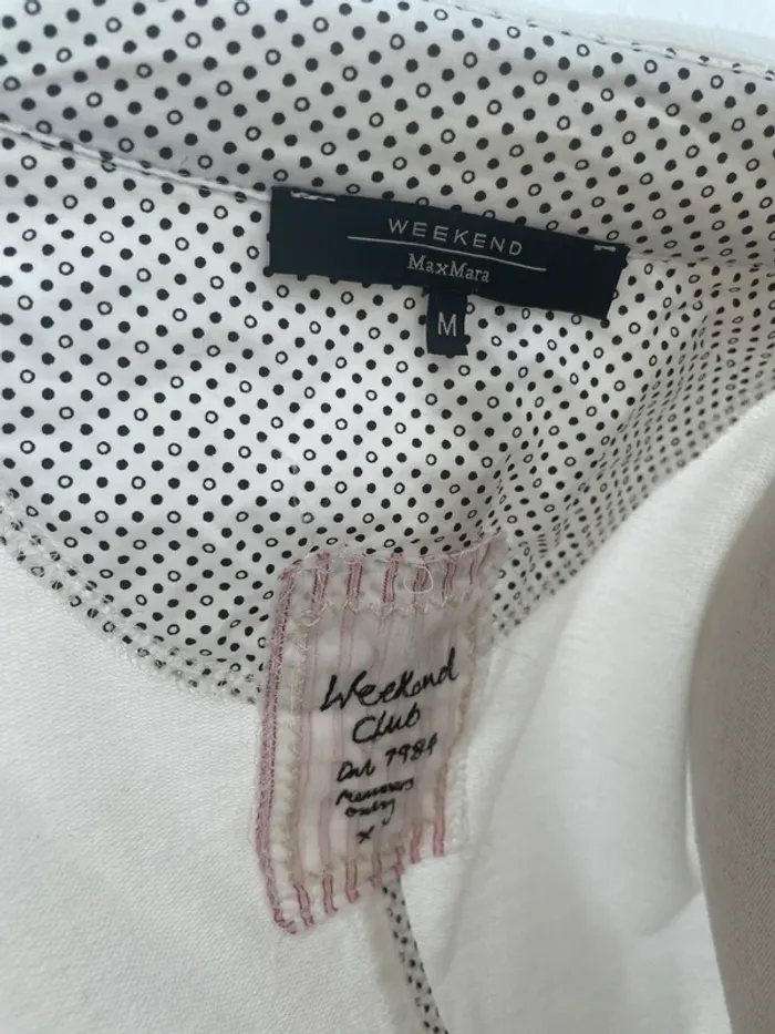 Blazer blanc en jersey Weekend Max Mara - photo numéro 7