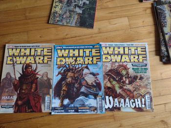 Lot de 3 white dwarf 2008