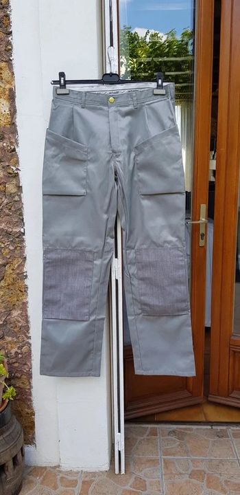 Pantalon bleu de travail homme - T. 42
