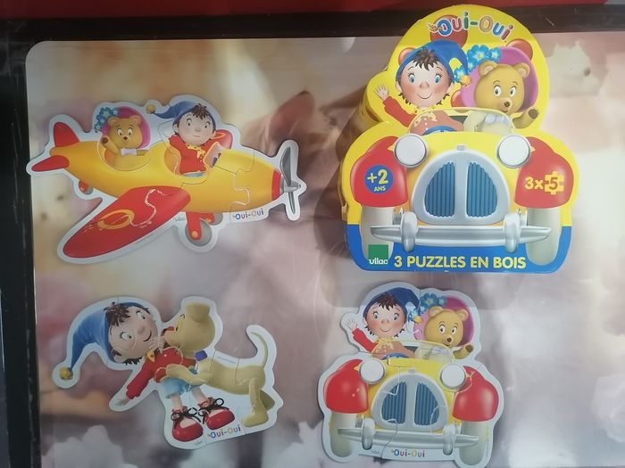 Puzzle en bois oui oui. - photo numéro 4