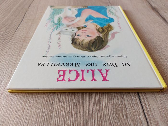 Livre vintage "Alice au pays des merveilles" l'âge d'or Casterman - photo numéro 6