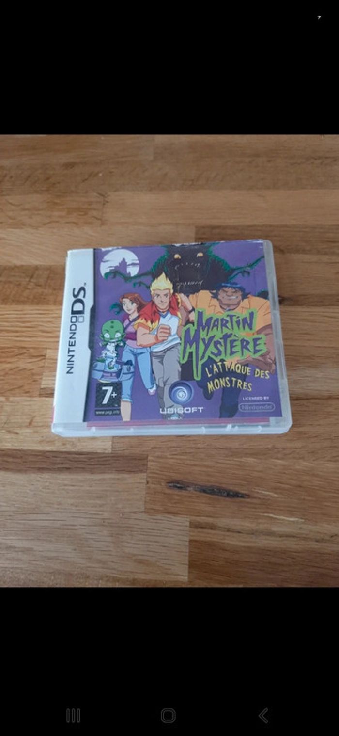 Jeu nintendo DS Martin Mystery