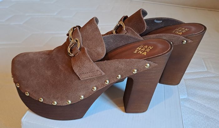 Très beaux sabots San Marina en 39 - photo numéro 4