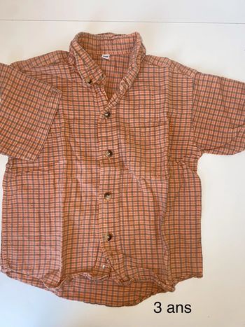 Chemise 3 ans