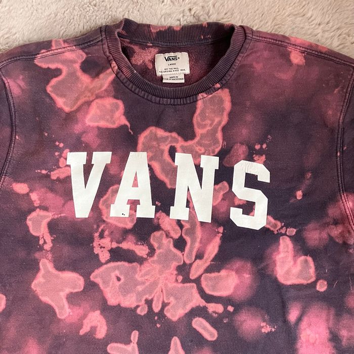 Sweat tie and dye Vans - photo numéro 3