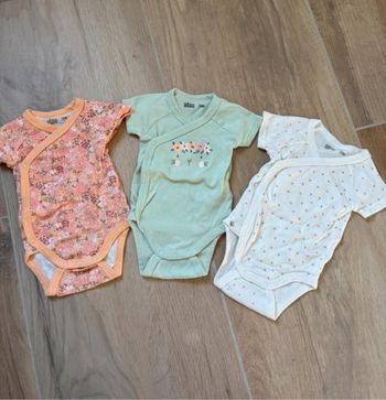 Lot de 3 bodies gemo