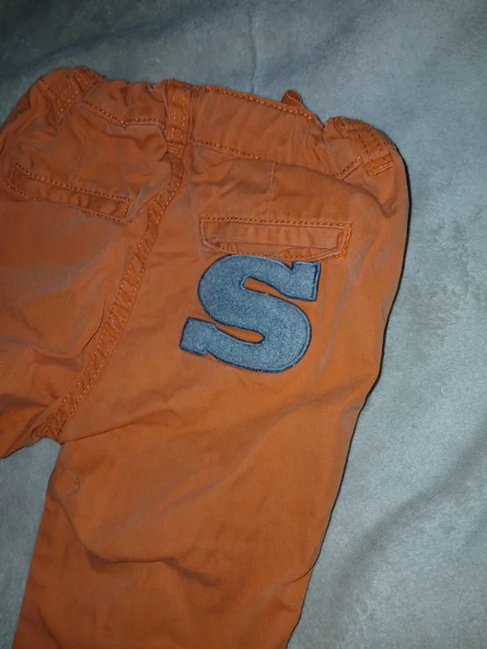 Pantalon 2 ans orange - photo numéro 5