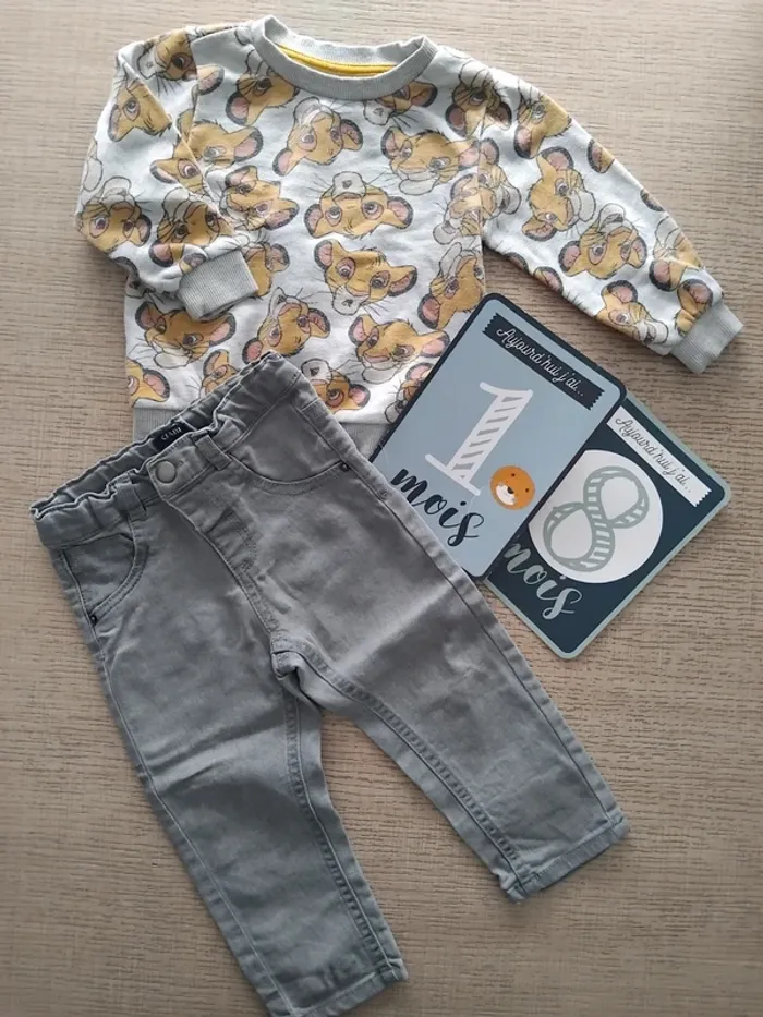 Ensemble 12/18 mois / 77-86 cm