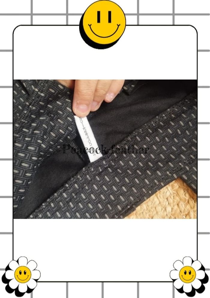 Pantalon imprimé gris 40 - photo numéro 6