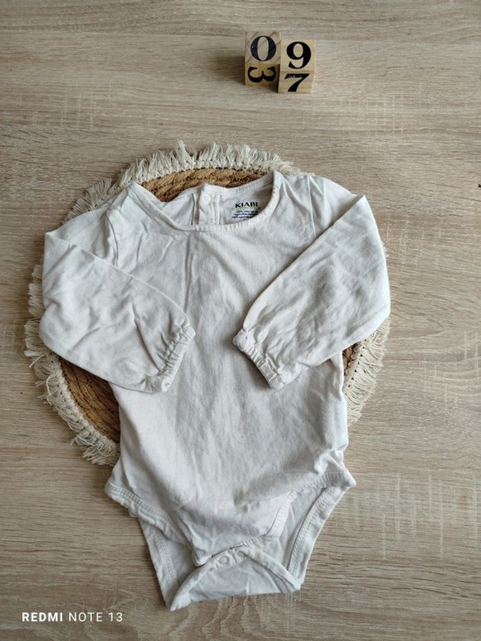 Body 9mois Kiabi crème