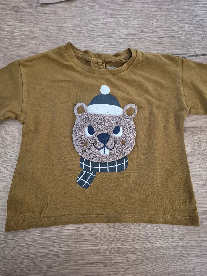 Lot de 5 tee-shirts manches longues 18 mois - photo numéro 10