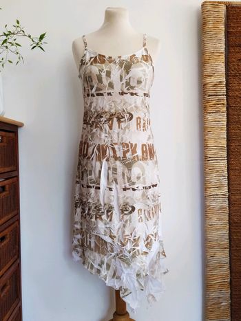Robe NEUVE effet plié taille M