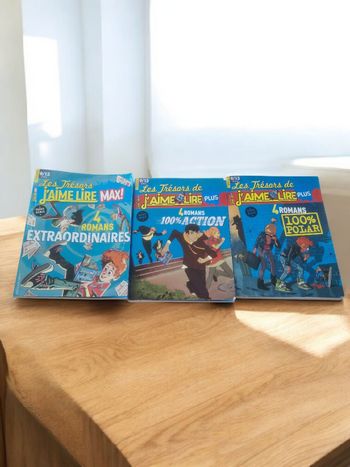 3 j'aime lire Max 9/13 ans