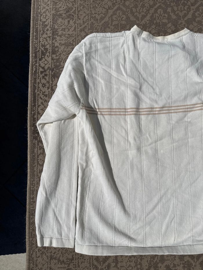 Pull blanc col V Dockers femme - Taille XL - photo numéro 7