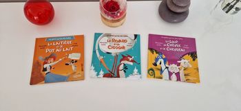 Lot 3 livres enfants sur les fables
