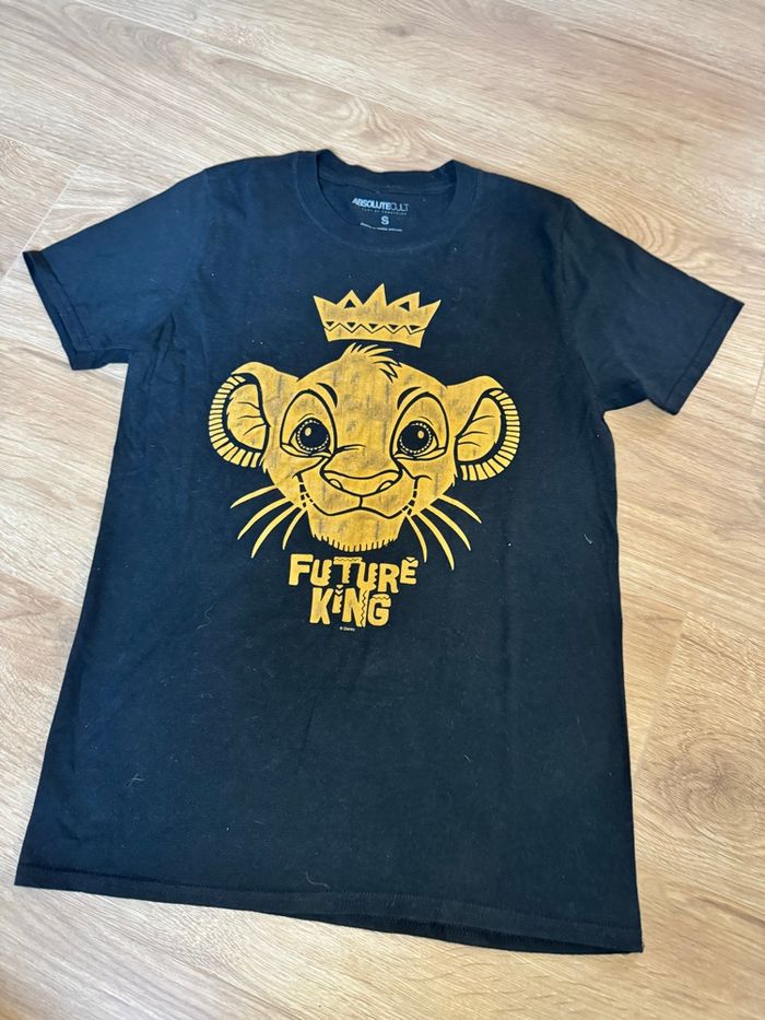 T-shirt Absolute Cult Le Roi Lion noir - photo numéro 3