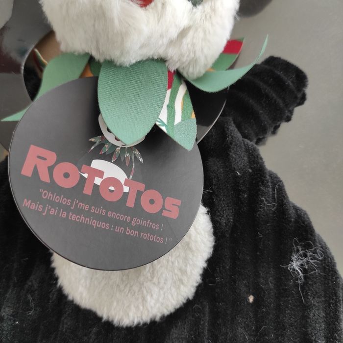 Peluche rototos le panda - photo numéro 4