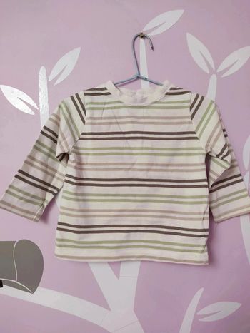 T-shirt manches longues 12 mois