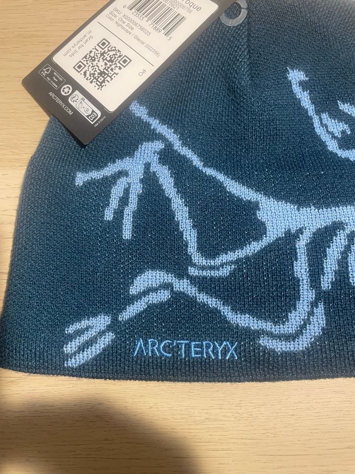 Bonnet Arc’Teryx Bird Head Toque Nightscape/Glacial