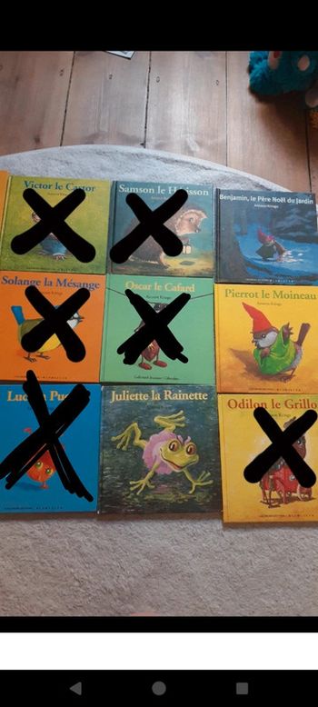 Lot 3 livres drôles de petites bêtes antoon krings