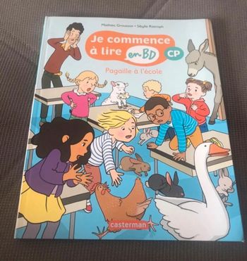 Livre CP je commence à lire en BD