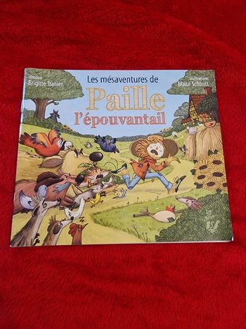 Livre les mésaventures de paille l'épouvantail