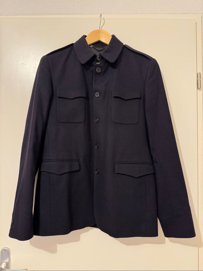 Veste homme Sandro - Taille M - Laine & polyamide - Très bon état