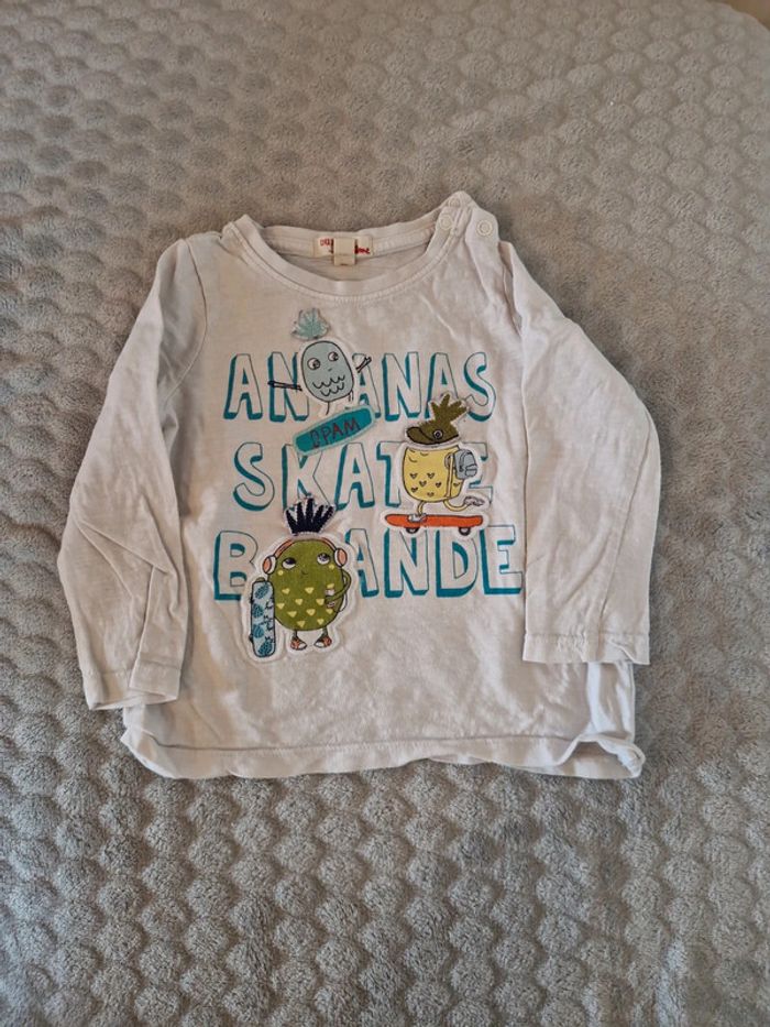 T-shirt manche longue garçon - photo numéro 4