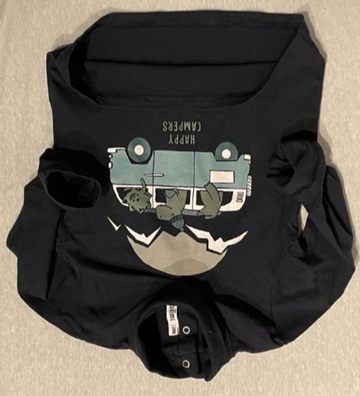 Tee-shirt manches longues col roulé 24m - photo numéro 5