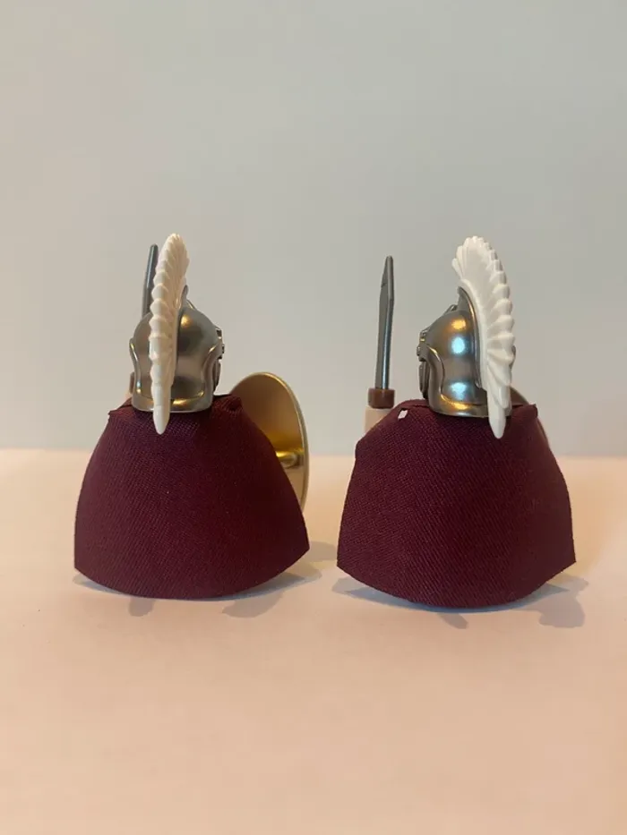 Figurine type lego 2 légionnaires romains - photo numéro 3