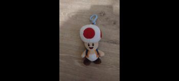 Porte clé peluche Toad 8 cm Mario