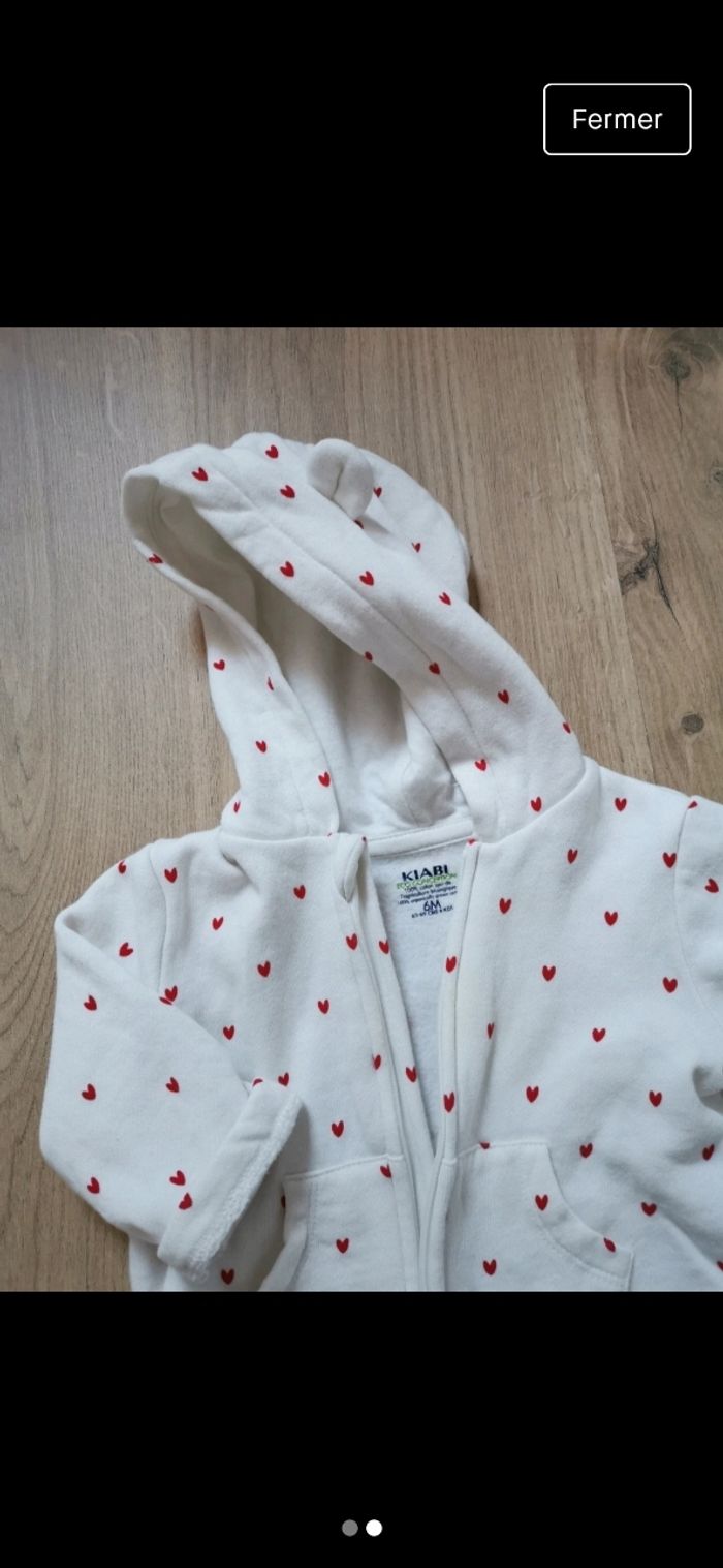 Gilet à Capuche Kiabi