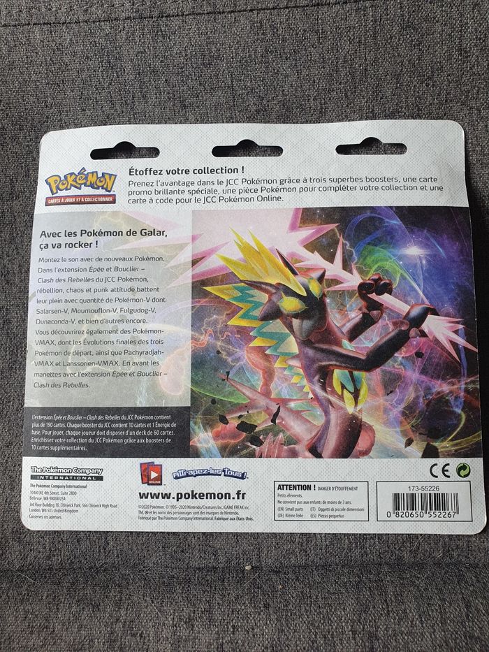 Tripack pokemon clash des rebelles rayquaza eb02 - photo numéro 2